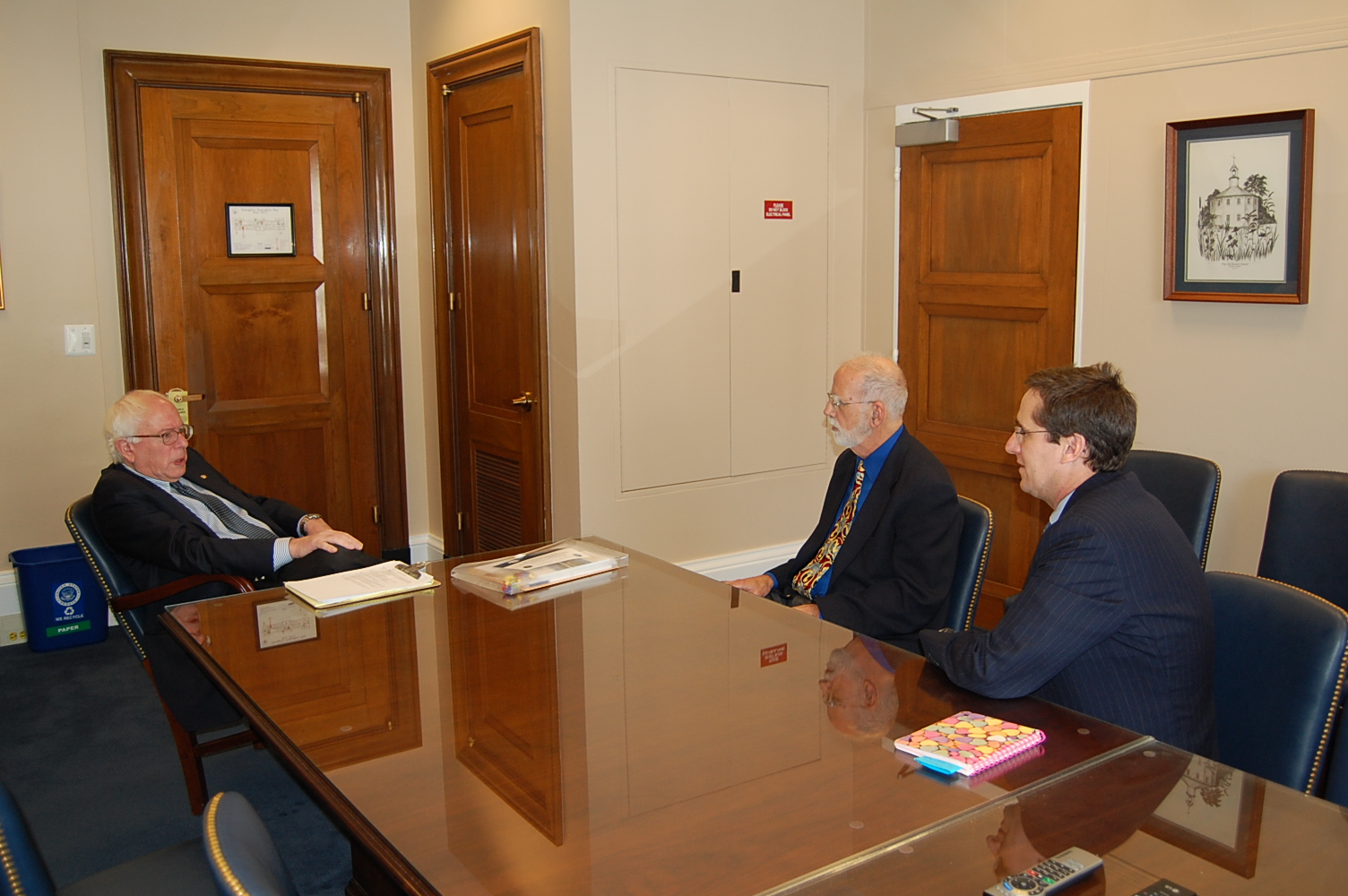 Read more about the article Sanders Meets with Nationally Recognized Vermont Teachers