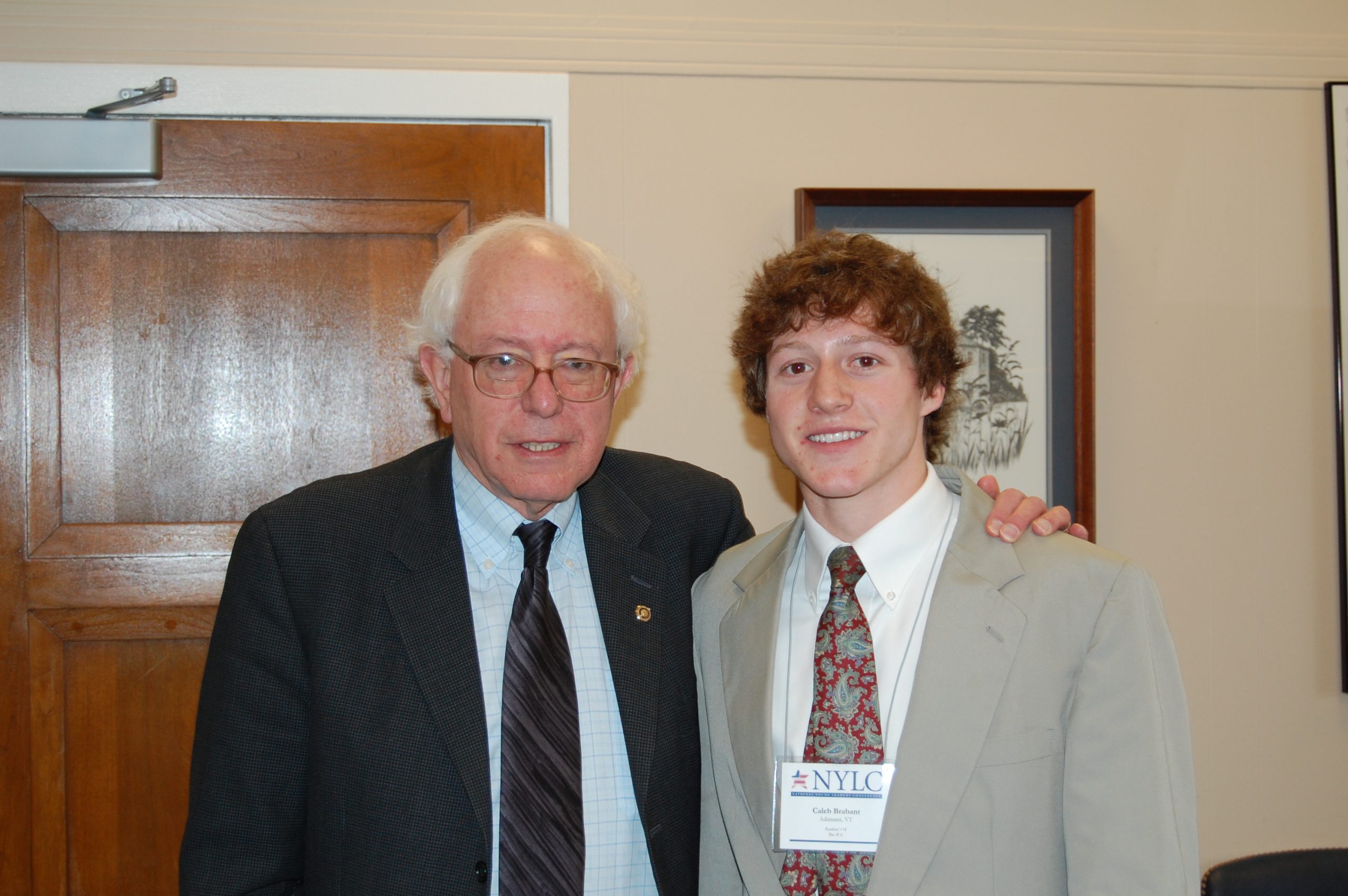 Read more about the article Sanders Meets with Young Vermont Leader