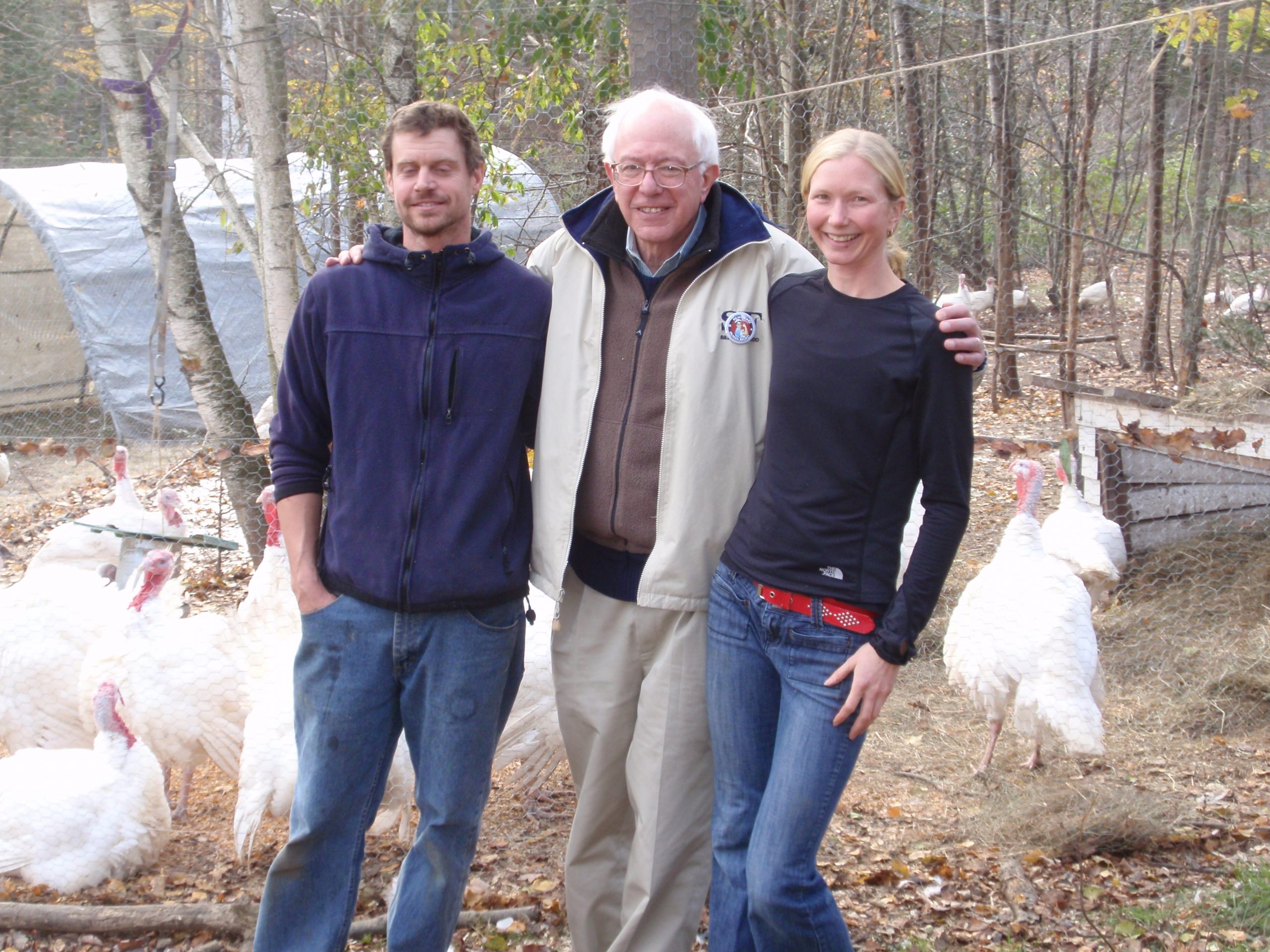 Read more about the article Bernie Visits Tangletown Farm